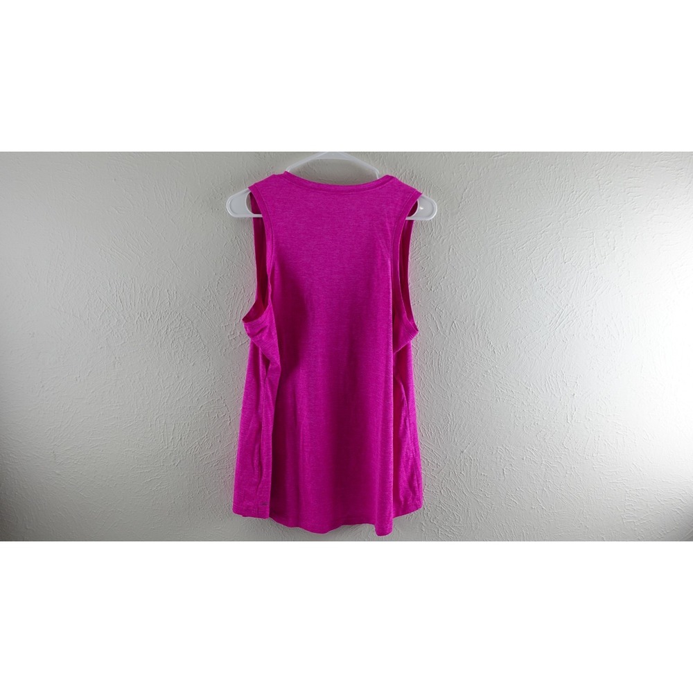 Reebok Tank Womens S XL Pink Basic Mesh Inset Racerback Speedwick Running Top - Picture 4 of 12